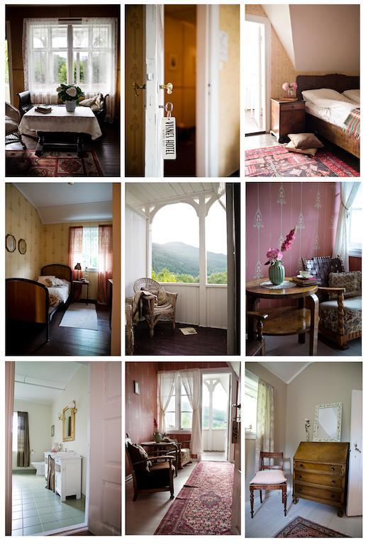 Visnes Hotel สตรีน ภายนอก รูปภาพ